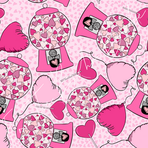 Bubblegum hearts